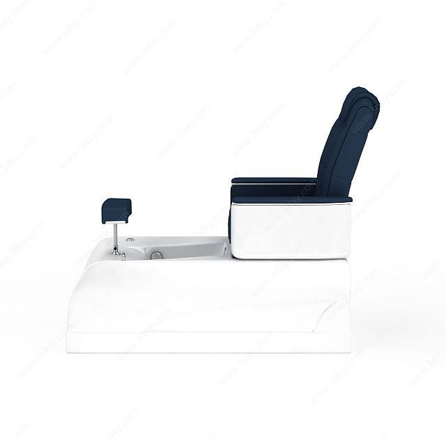 修脚椅子3D模型