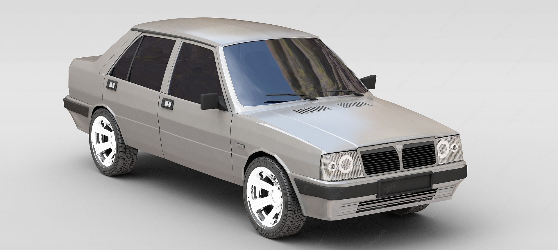 私家轿车3D模型