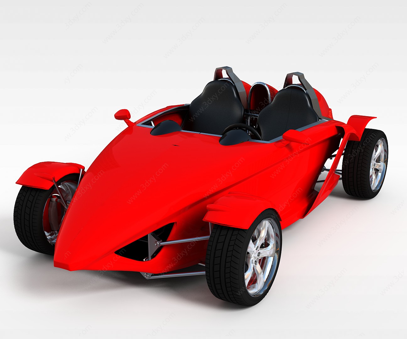 创意汽车3D模型