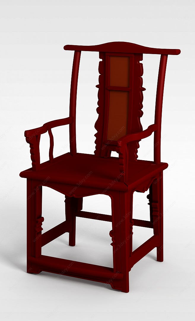 木质座椅3D模型