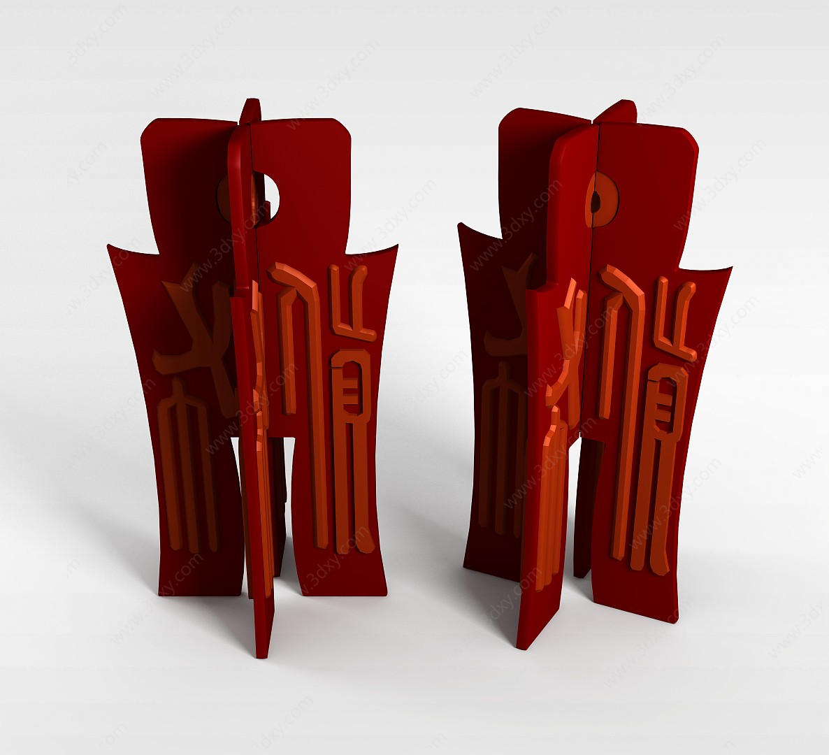 红木装饰品3D模型