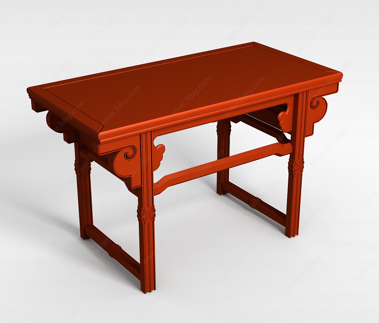 木质桌子3D模型