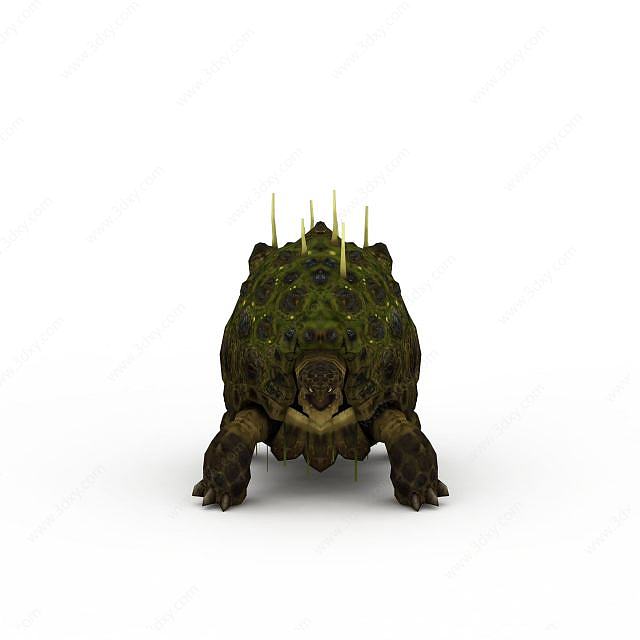 怪兽龟3D模型