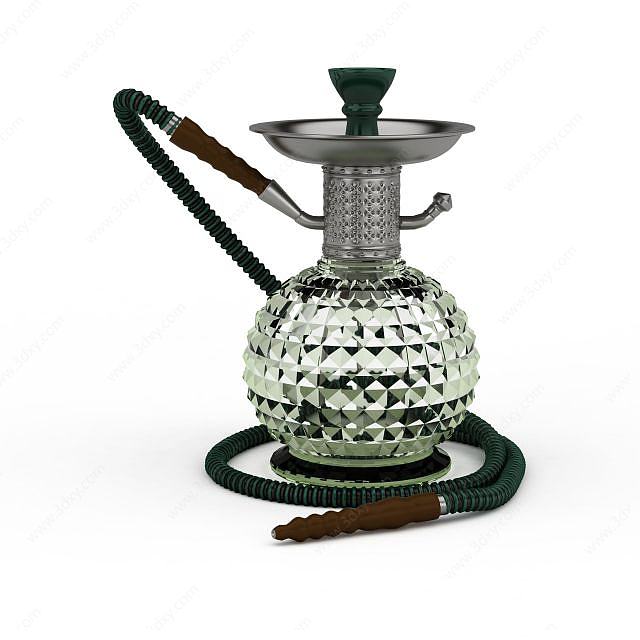 阿拉伯水烟壶3D模型