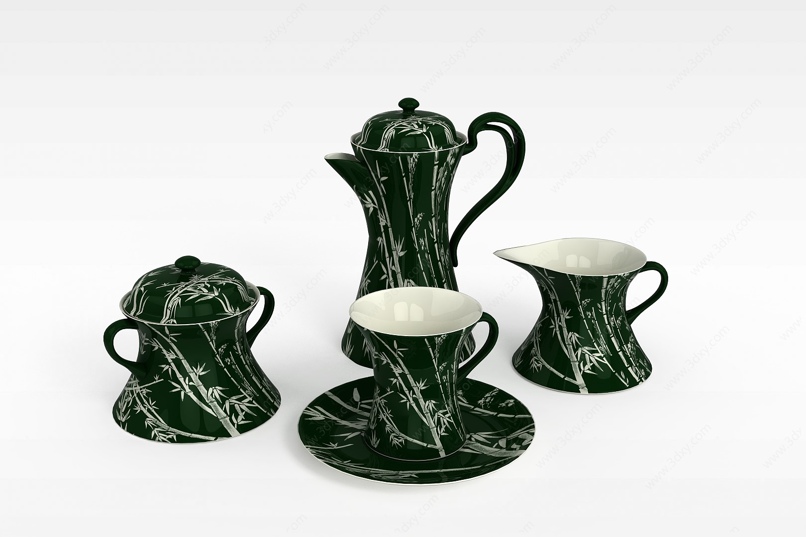 创意茶具3D模型
