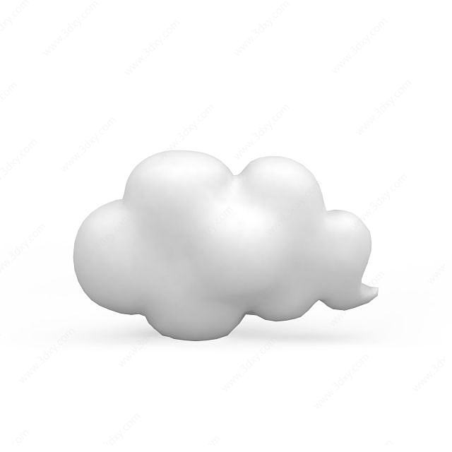 云朵3D模型