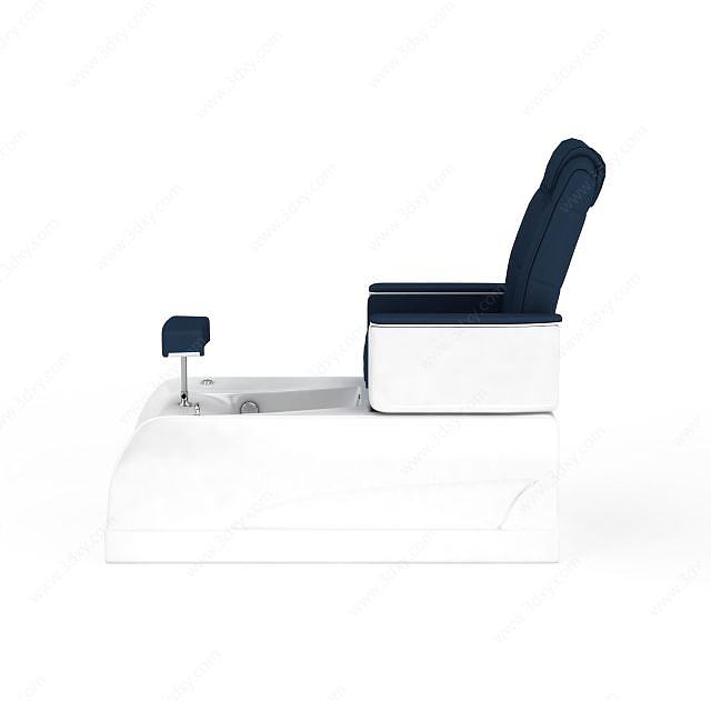 美发座椅3D模型