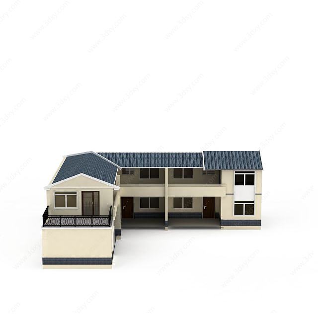 庄园别墅3D模型