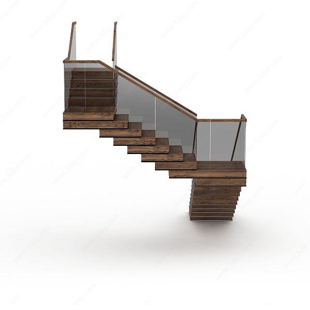 复式楼梯3D模型