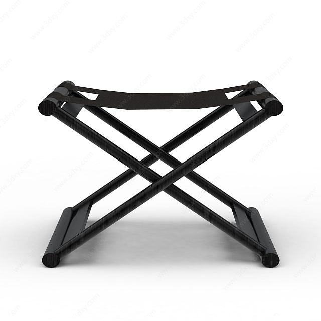 折叠凳子3D模型