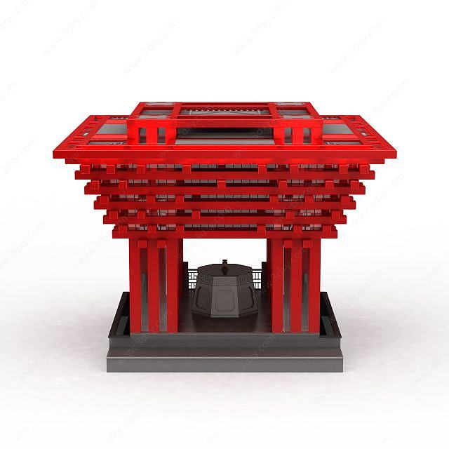 中国馆3D模型