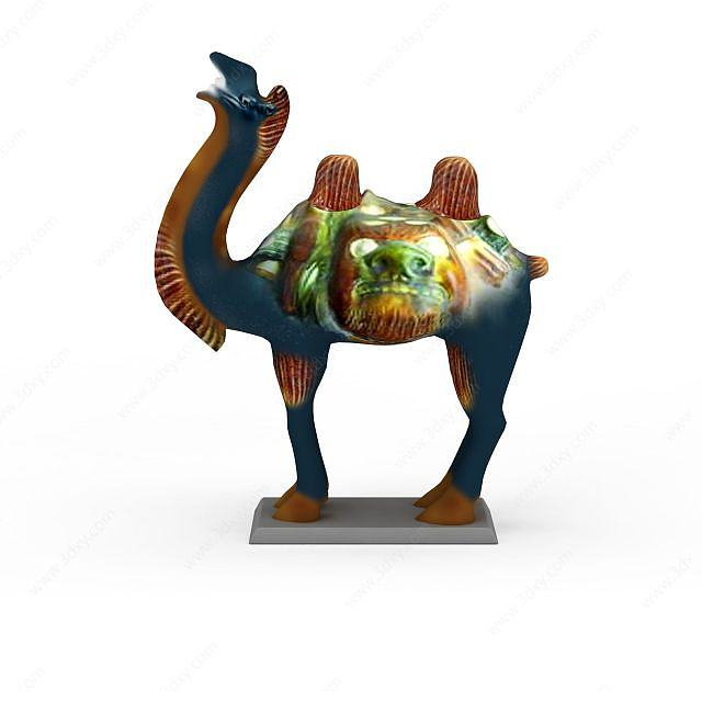 骆驼装饰品3D模型