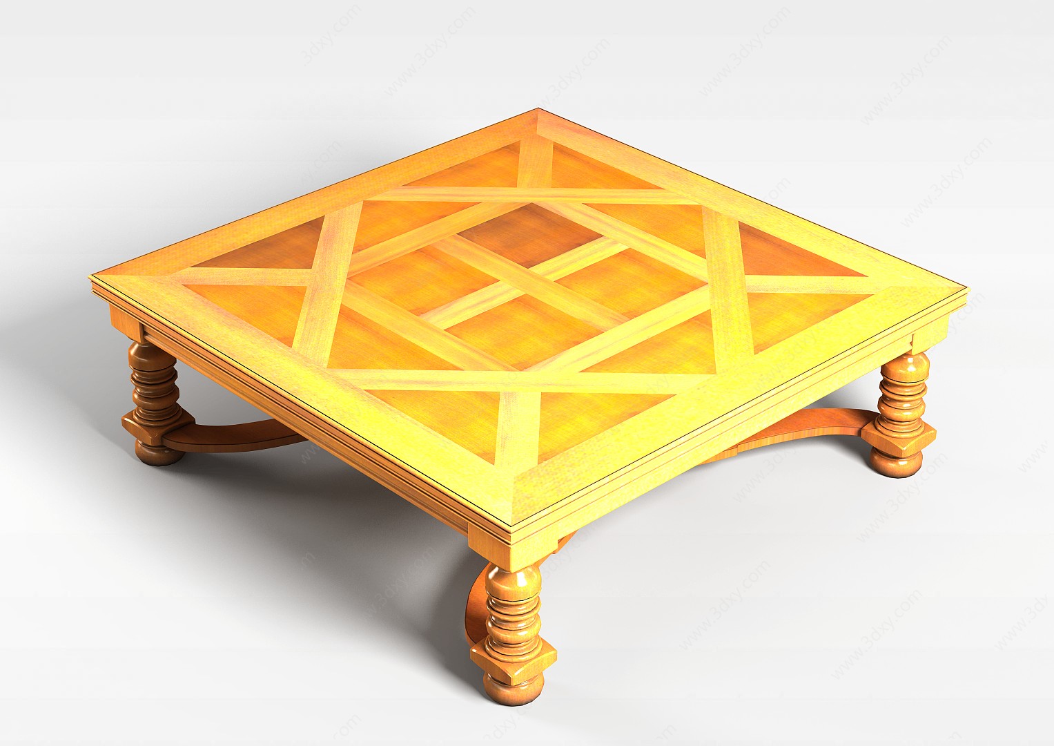 方形桌子3D模型