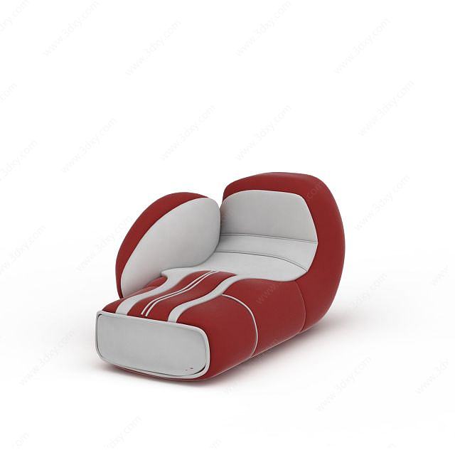 拇指沙发3D模型