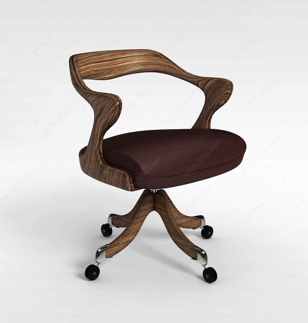 进口艺术椅子3D模型