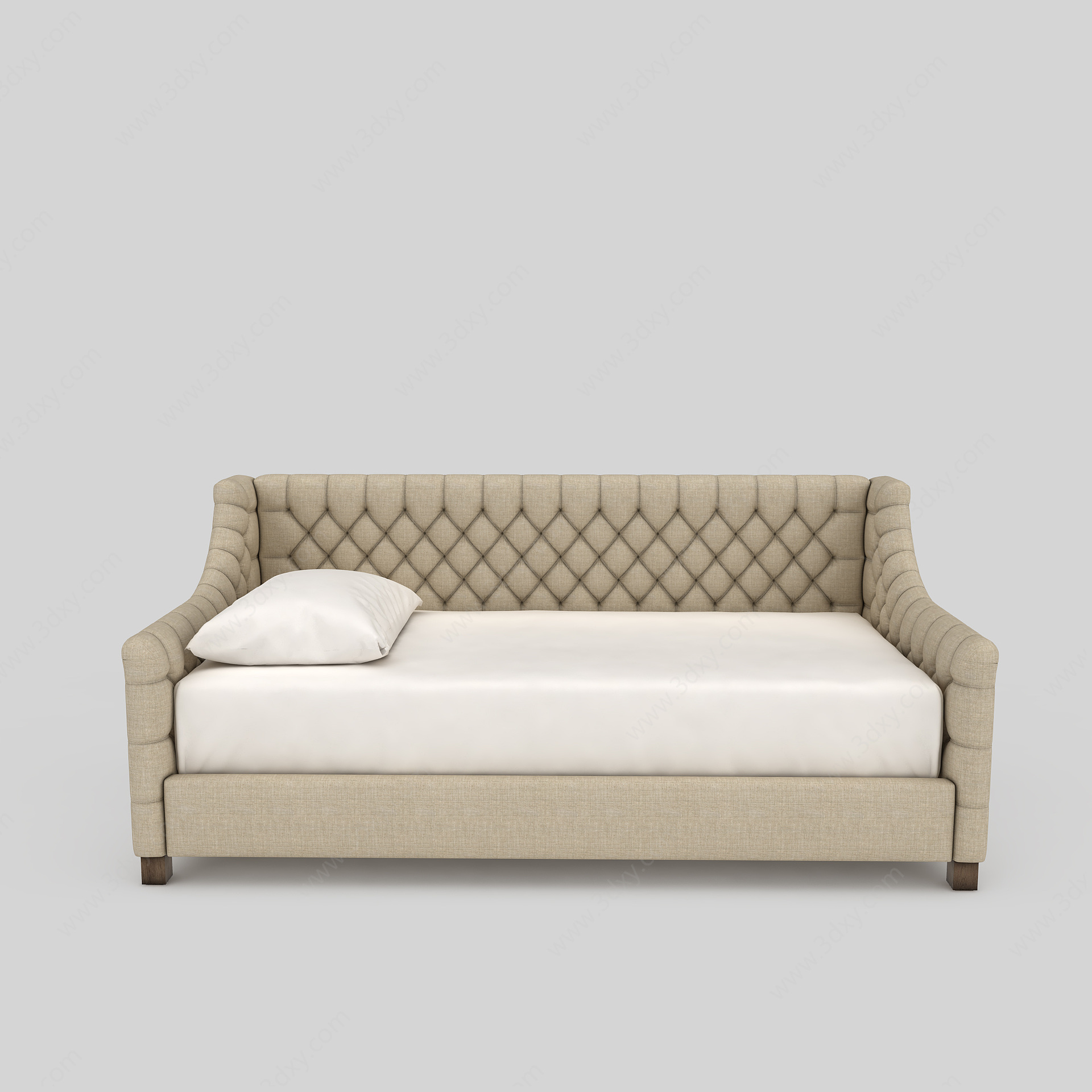 欧式沙发床3D模型