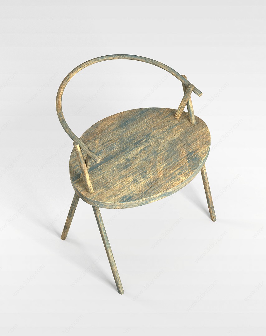 国外艺术椅子3D模型