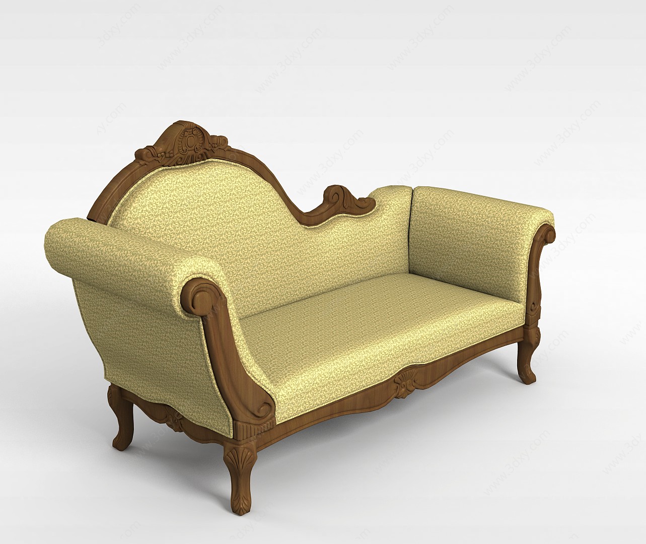 贵妃椅沙发3D模型