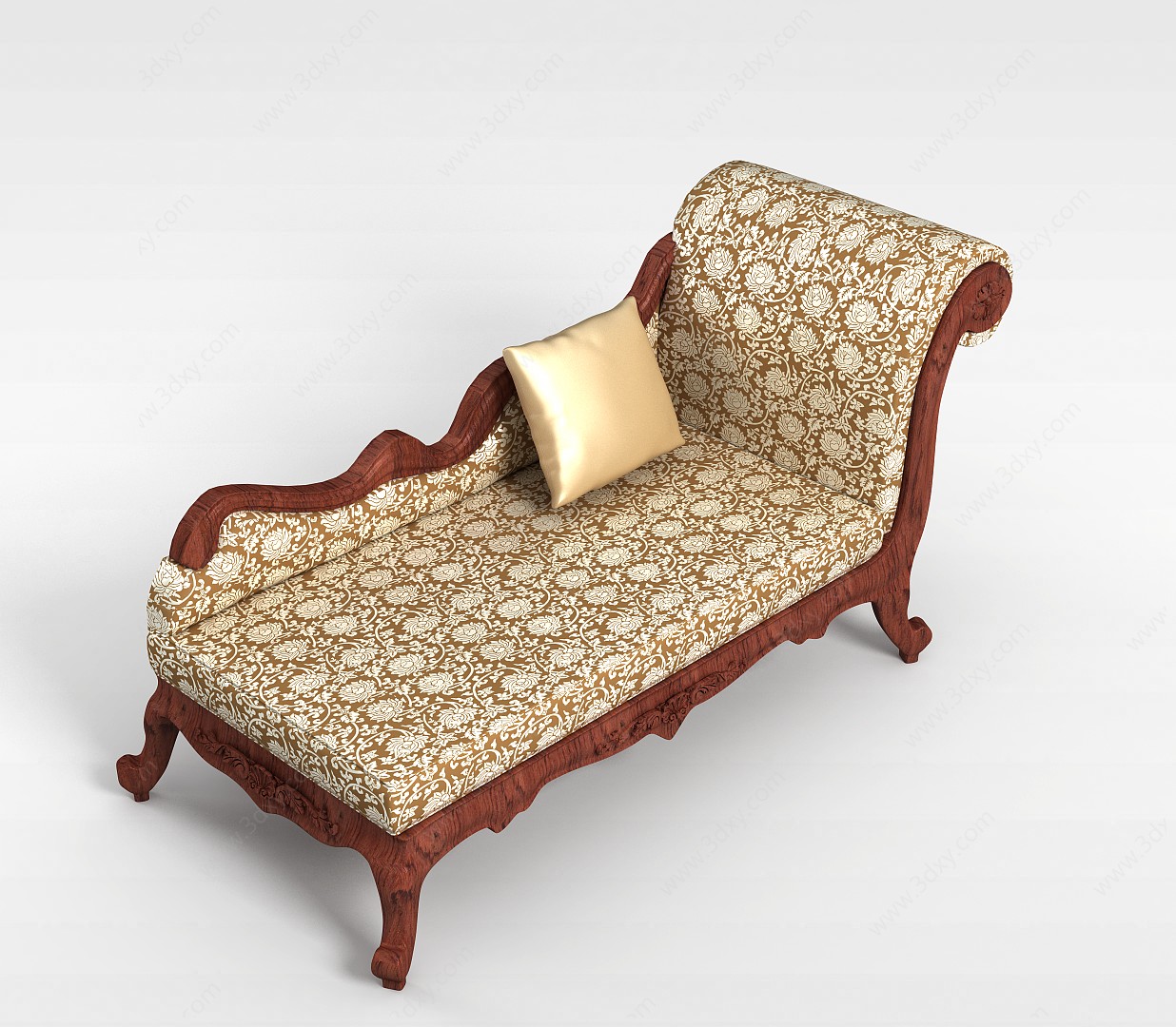 现代贵妃椅沙发3D模型