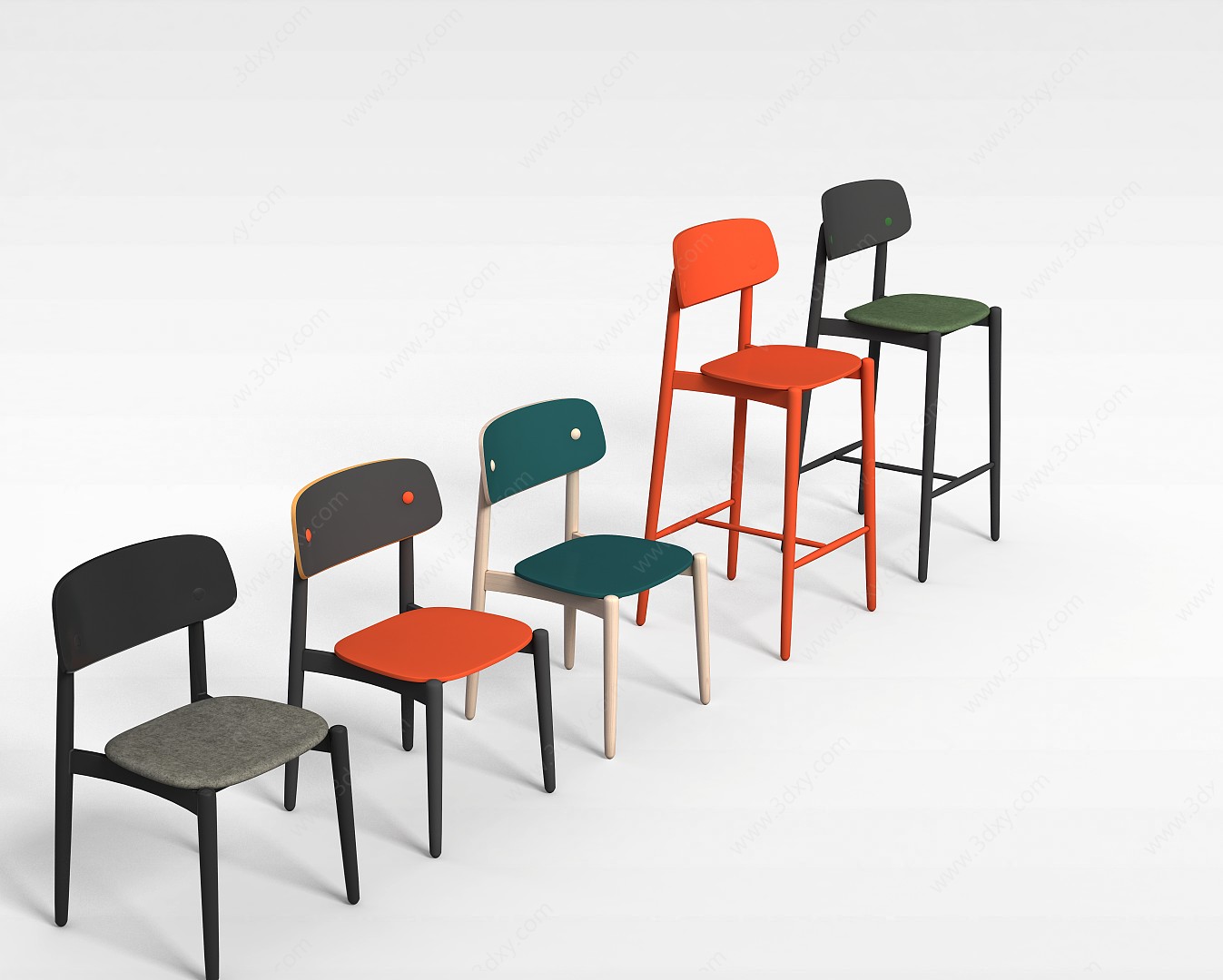 创意客椅子3D模型