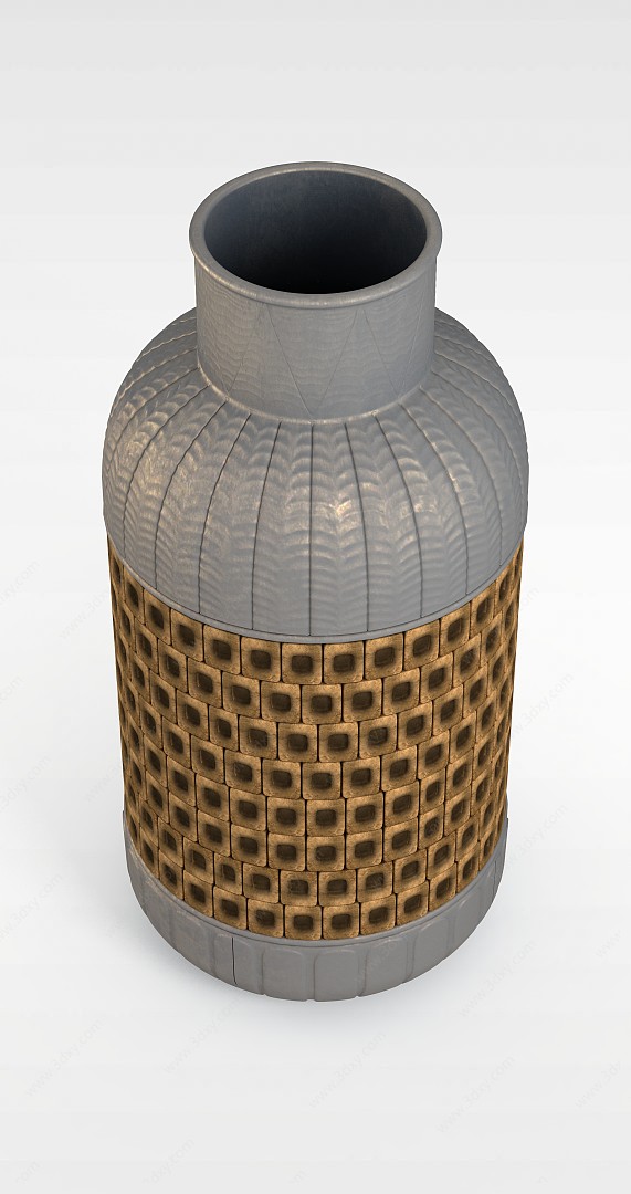 现代简约水瓶水壶3D模型