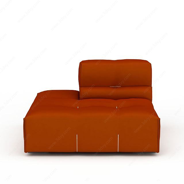 休闲沙发3D模型