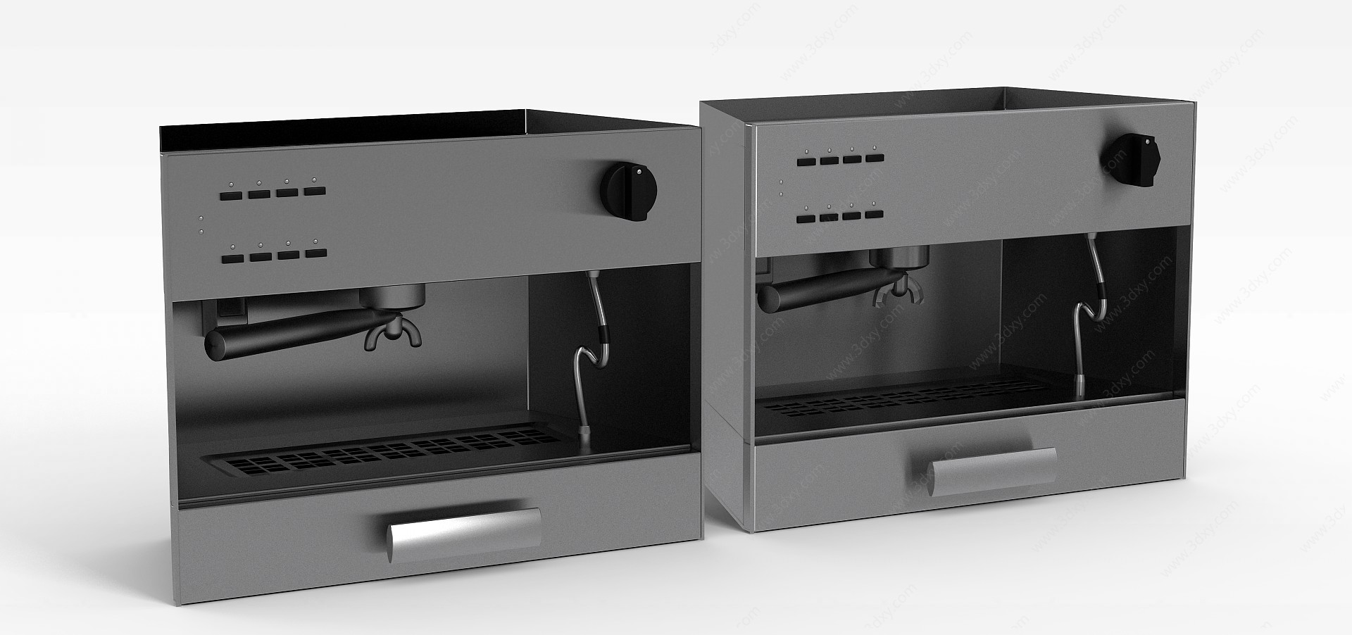 意式咖啡机3D模型