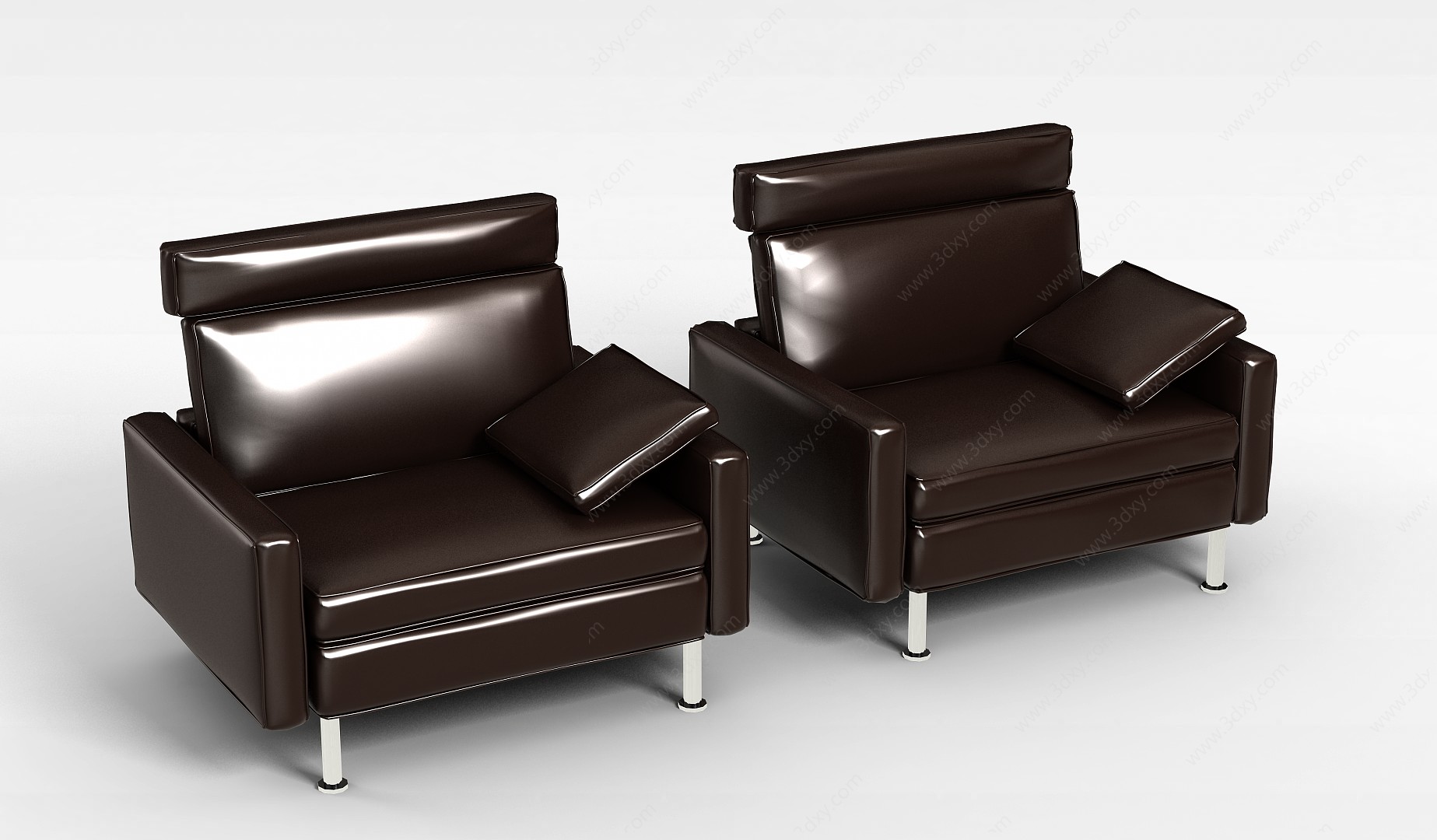 办公室沙发椅子3D模型