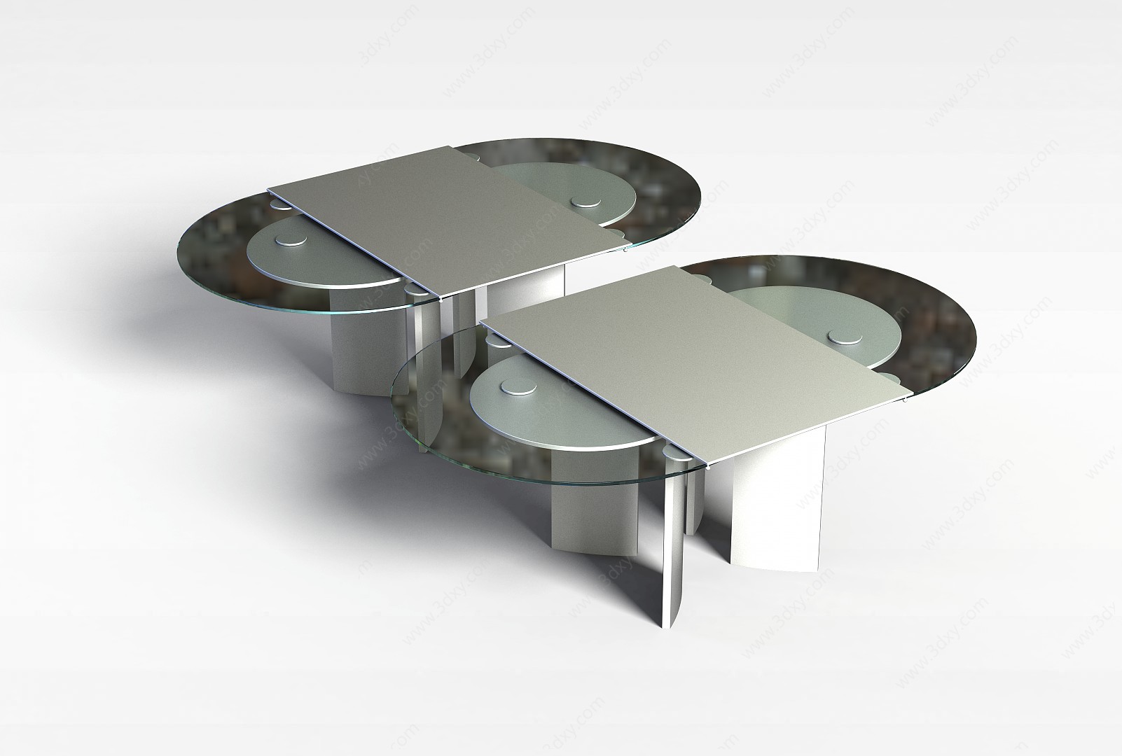 餐厅圆桌3D模型
