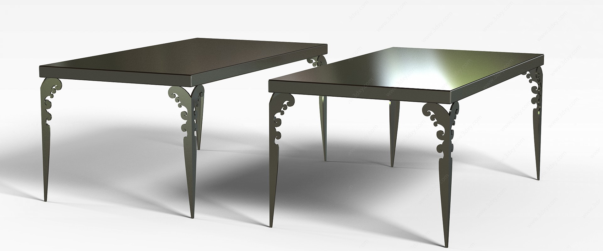 欧式风格桌子3D模型