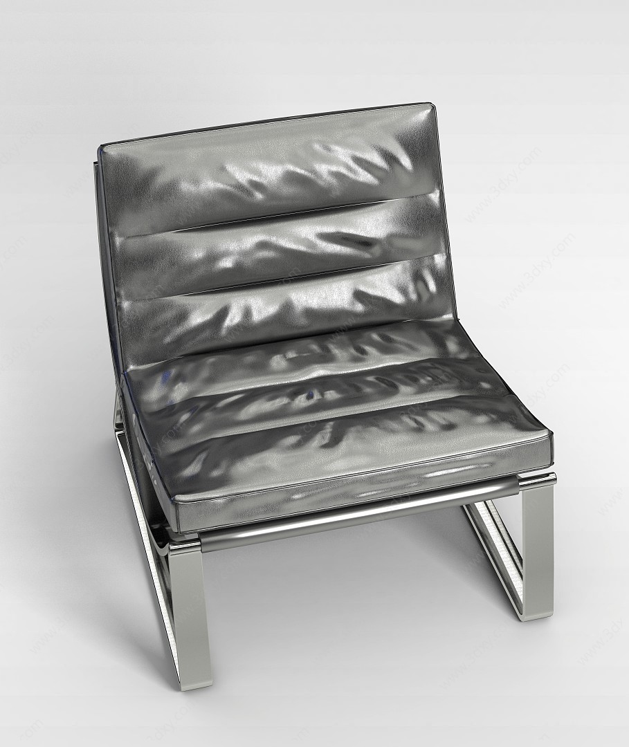 等候室椅子3D模型