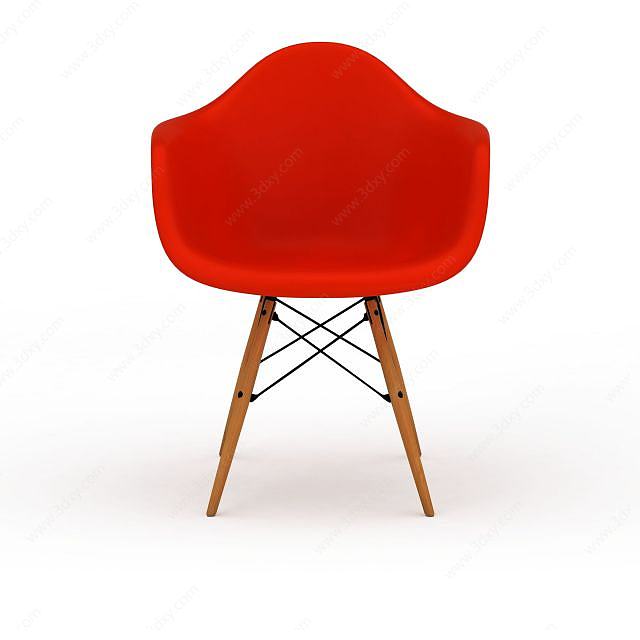 现代风格室内椅子3D模型