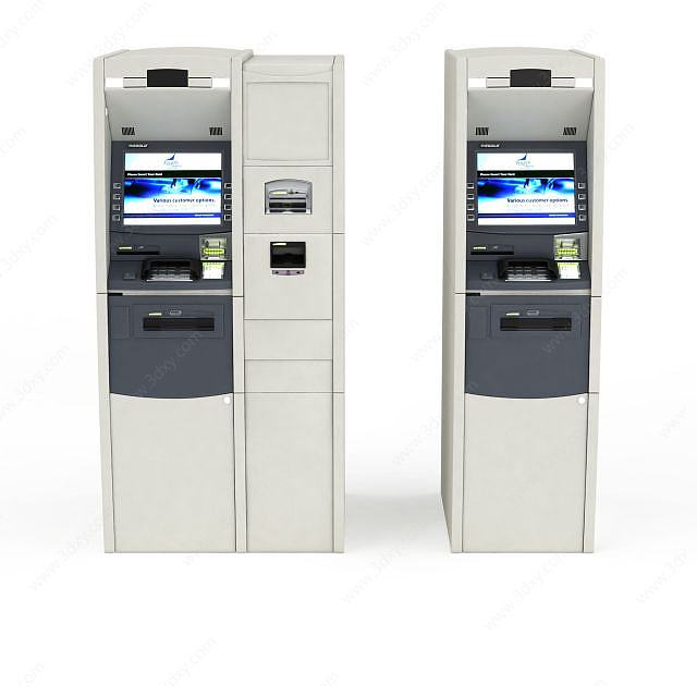 ATM机3D模型