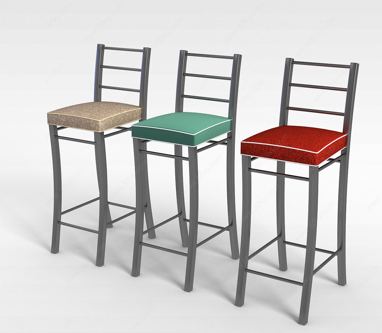 餐厅休闲椅子3D模型