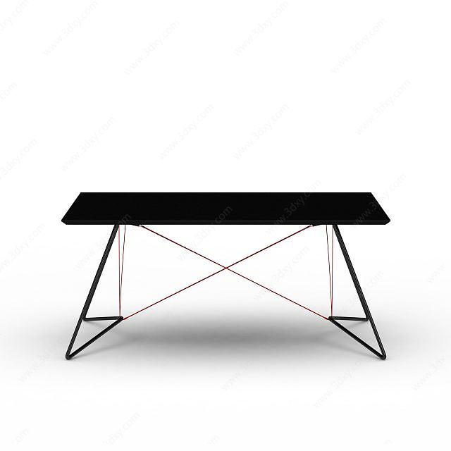 折叠桌子3D模型