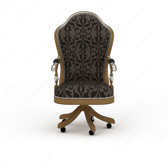 欧式风格转椅3D模型