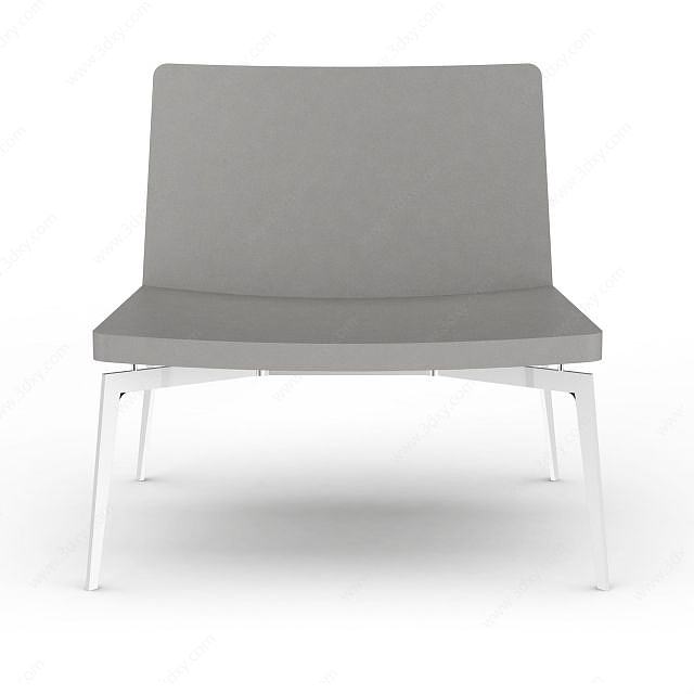 简易休闲椅子3D模型