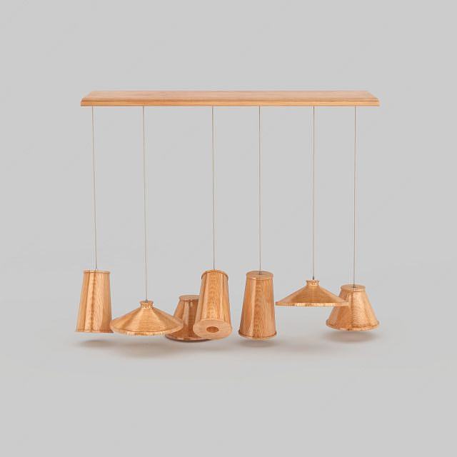 餐厅创意吊灯3D模型