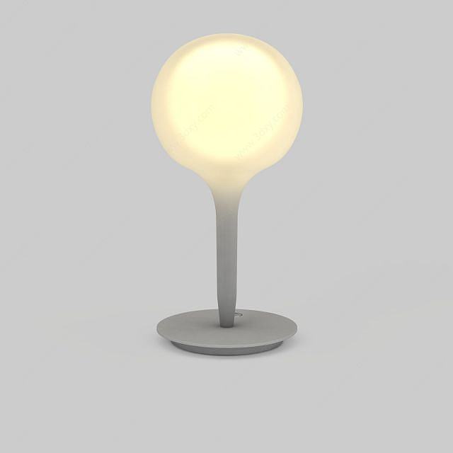 客厅台灯3D模型