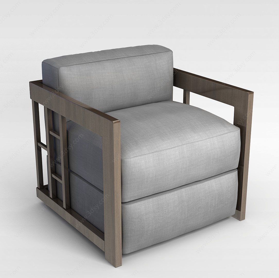 现代创意椅子3D模型