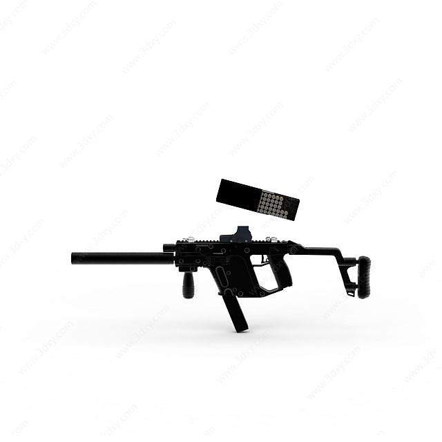 KRISS Vector冲锋枪3D模型