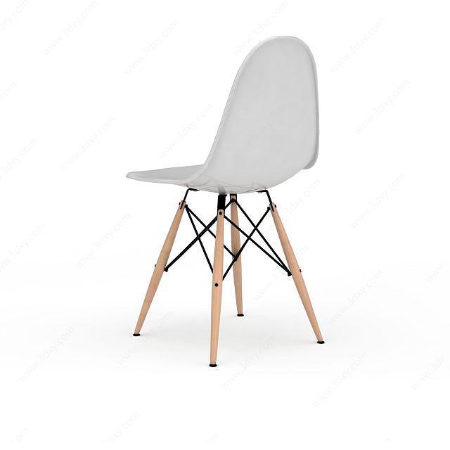 现代简约风格椅子3D模型