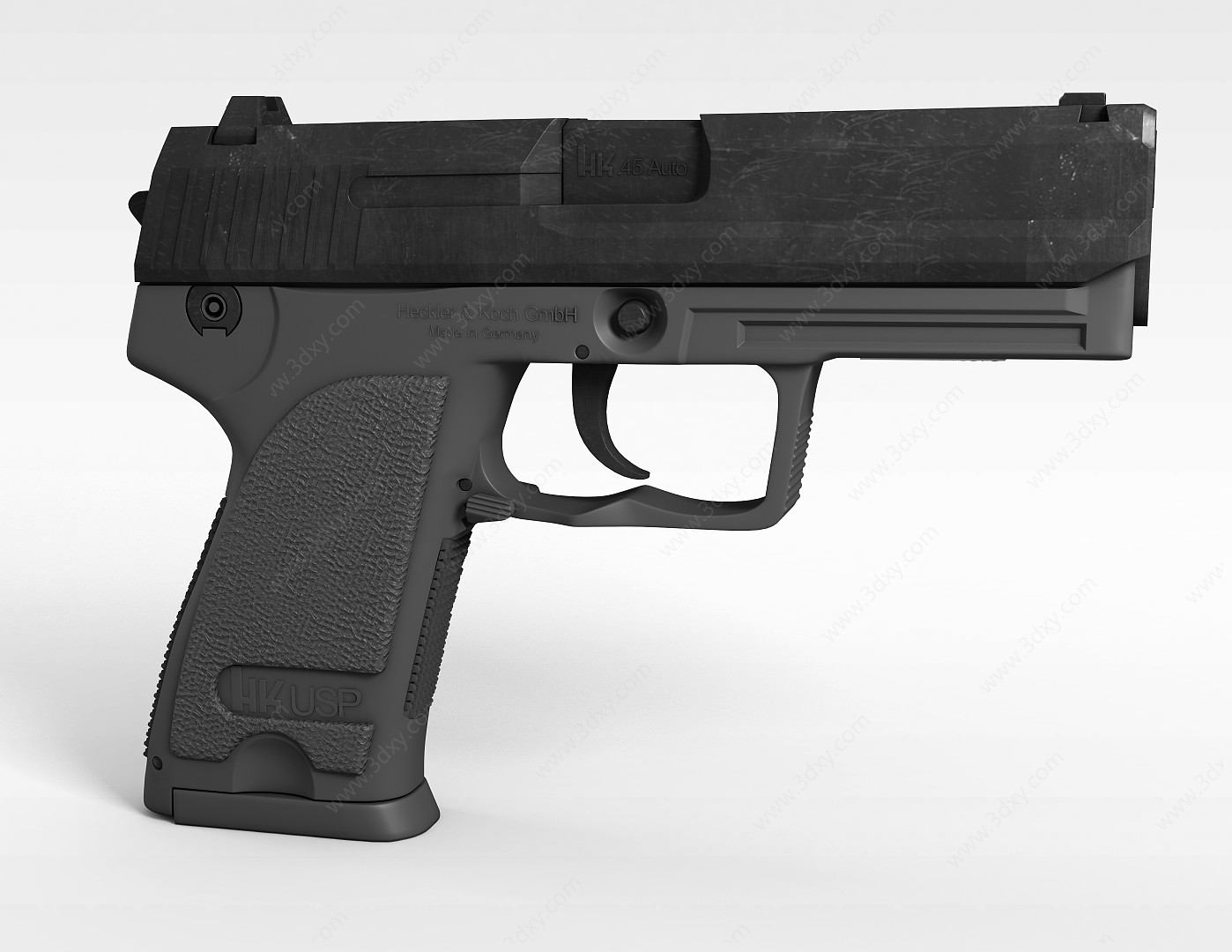 84式微型手枪3D模型