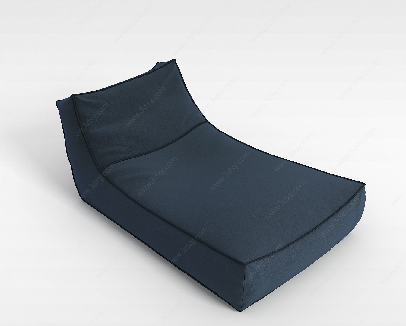 布艺沙发躺椅3D模型