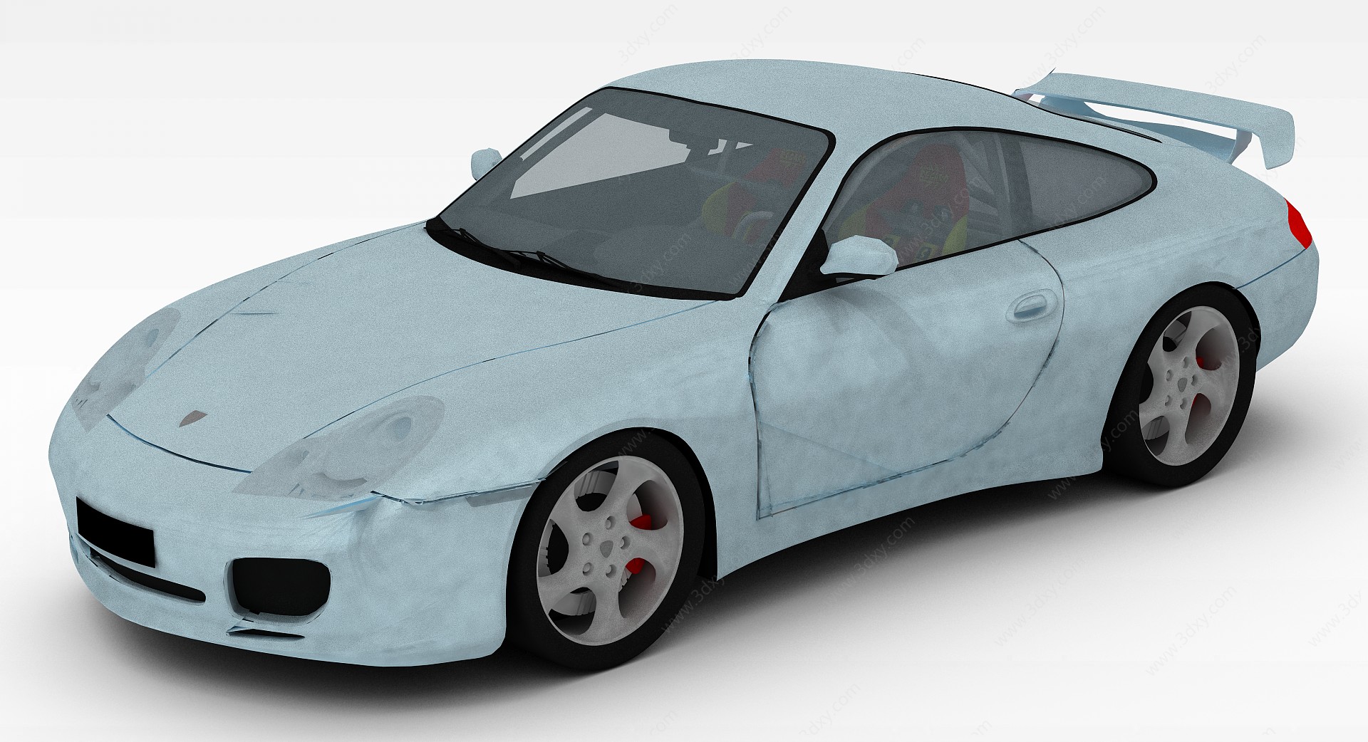 豪华跑车3D模型