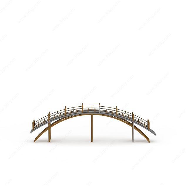 拱形桥3D模型