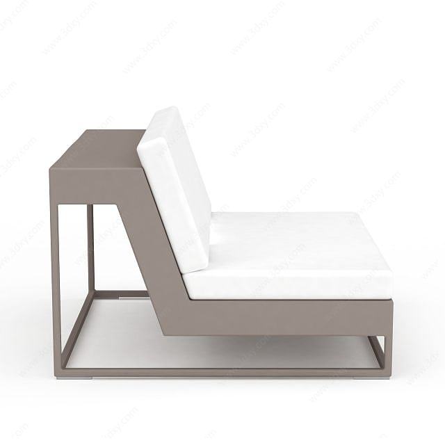 室内休闲沙发椅3D模型