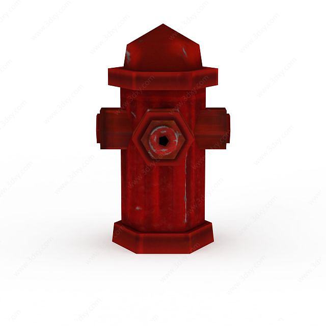 室外消火栓3D模型