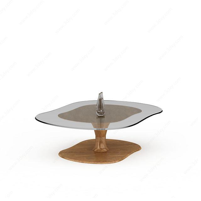 创意玻璃桌子3D模型