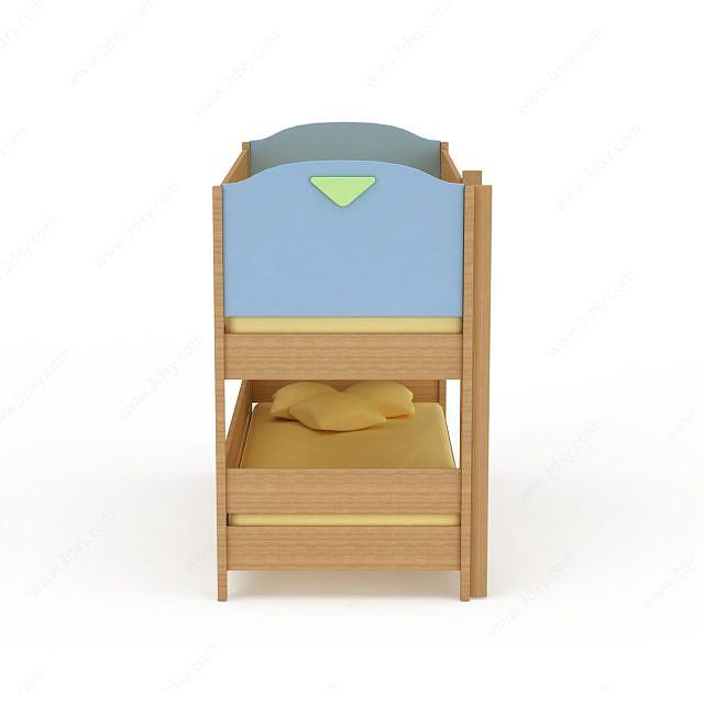 儿童床3D模型